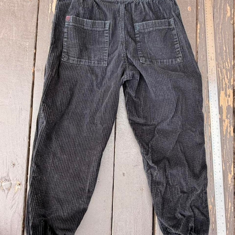 BDG black corduroy joggers